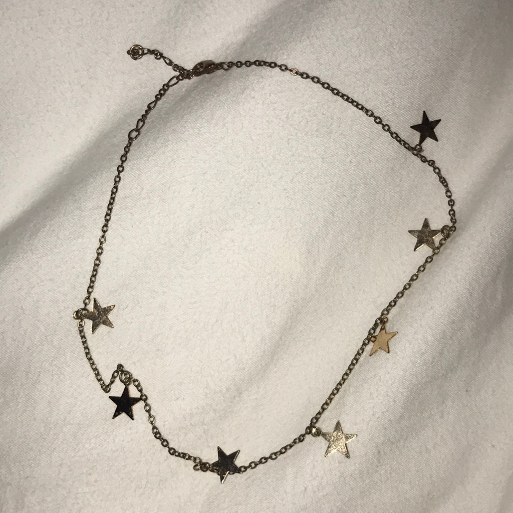 Brandy Melville Gold Star Necklace Choker